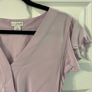 Lavender J. Crew Blouse